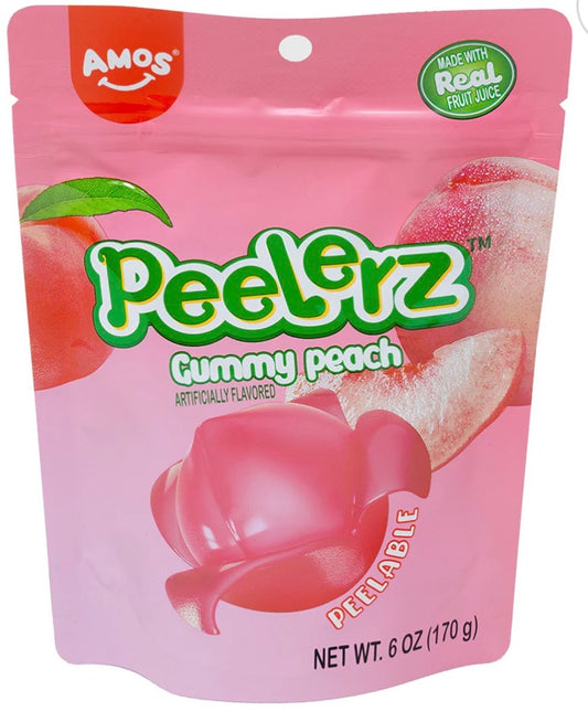 Peelers Gummy - Peach Flavor