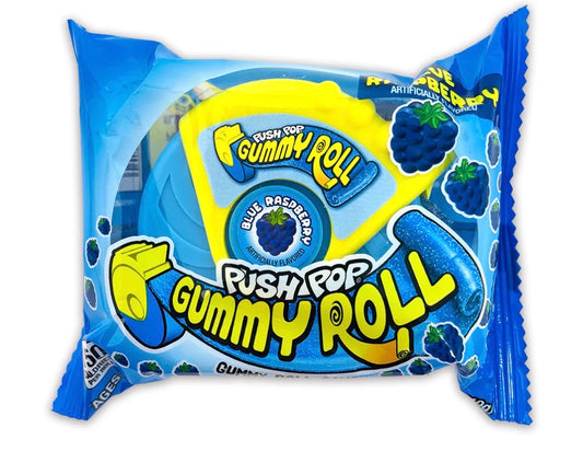 Push Pop Gummy Roll - Blue Raspberry