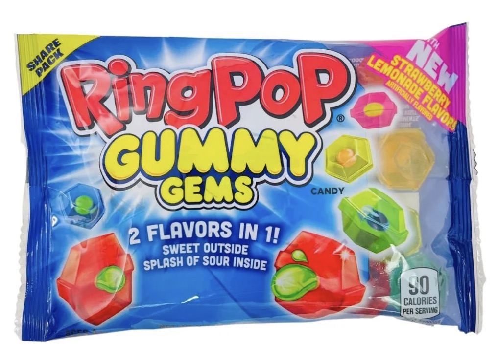 Ring Pop Gummy Gems