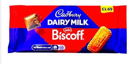 Cadbury Biscoff Chocolate Bar Imported from the UK
